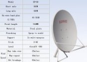 Ku Band Satellite dish antenna