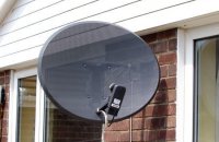 How to point satellite dish?