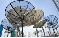 Parabolic satellite dish