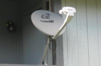 Point Dish Network satellite