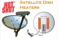 Satellite dish Heaters