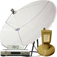 1-room C Band Satellite Dish System - FTA